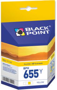 Tusz Black Point BPH655Y (Hp 655 CZ112AE) żółty