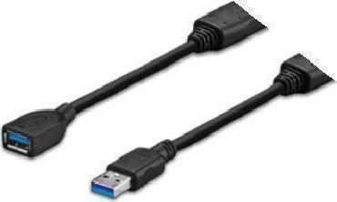 Kabel USB VivoLink USB-A - USB-A 7 m Czarny (PROUSB3AAF7C)