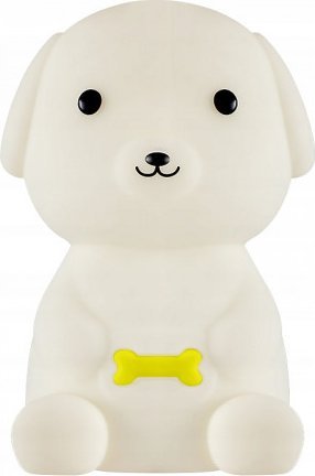 Zenwire Dziecięca silikonowa lampka RGB LED nocna (pies) z USB