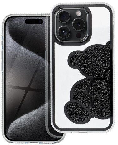 Futerał TEDDY BEAR do IPHONE 17 czarny