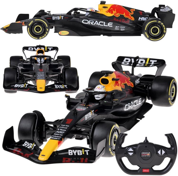Jokomisiada Rastar bolid RB18 F1 model zdalnie sterowane Red Bull Racing 1:12 RC0709