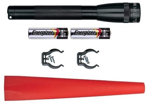 Maglite Mini-LED 2AA Sicherheitslampe schwarz