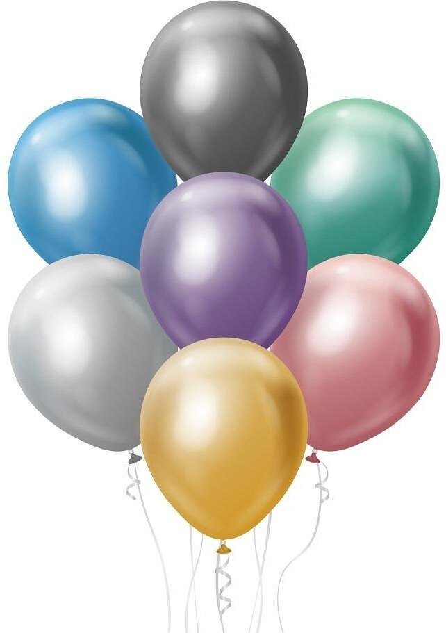 Balony Mirror Assorted 50szt