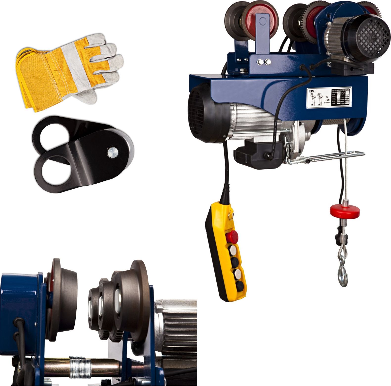 MSW Suwnica z wciągarką dźwig suwnicowy PROCAT 1200 do 990kg Suwnica z wciągarką dźwig suwnicowy PROCAT 1200 do 990kg