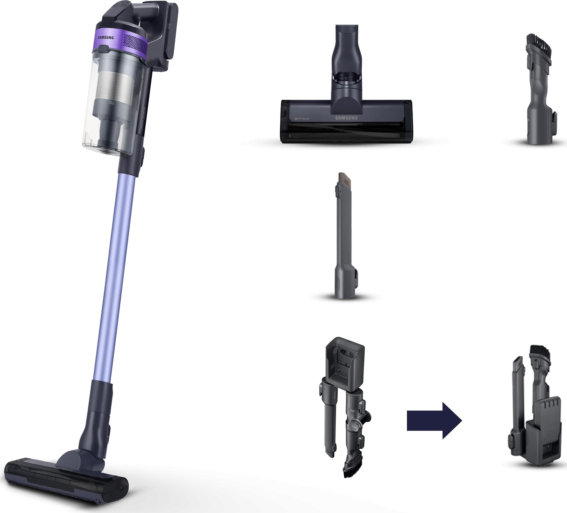 Odkurzacz pionowy Samsung Jet 60 Turbo VS15A6031R4/ET