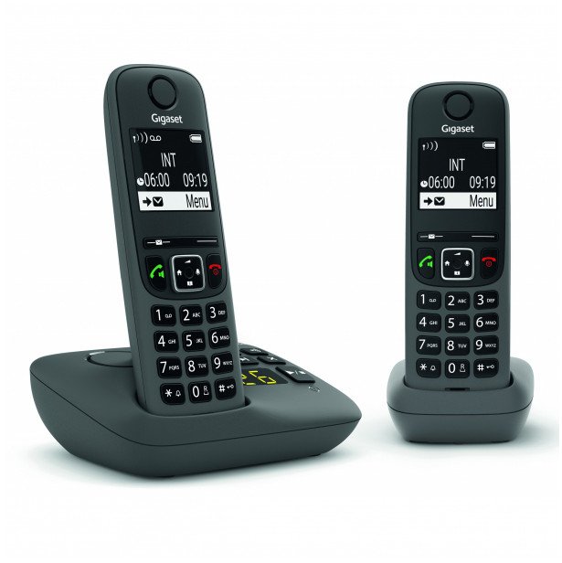 Telefon stacjonarny Gigaset Gigaset AE690A Duo anthracite