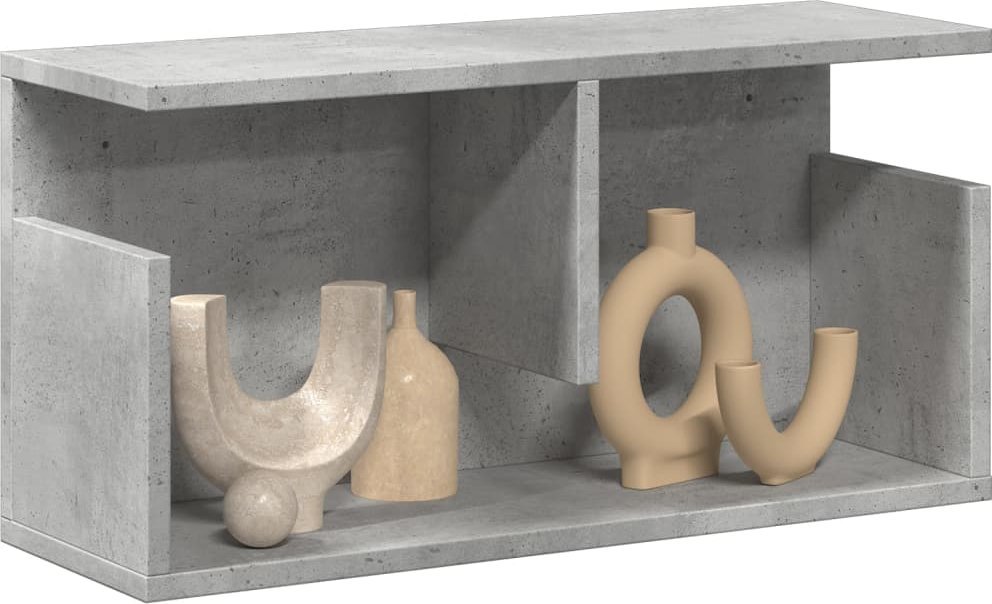 vidaXL vidaXL Półka ścienna, 60x20x30 cm, betonowa szarość