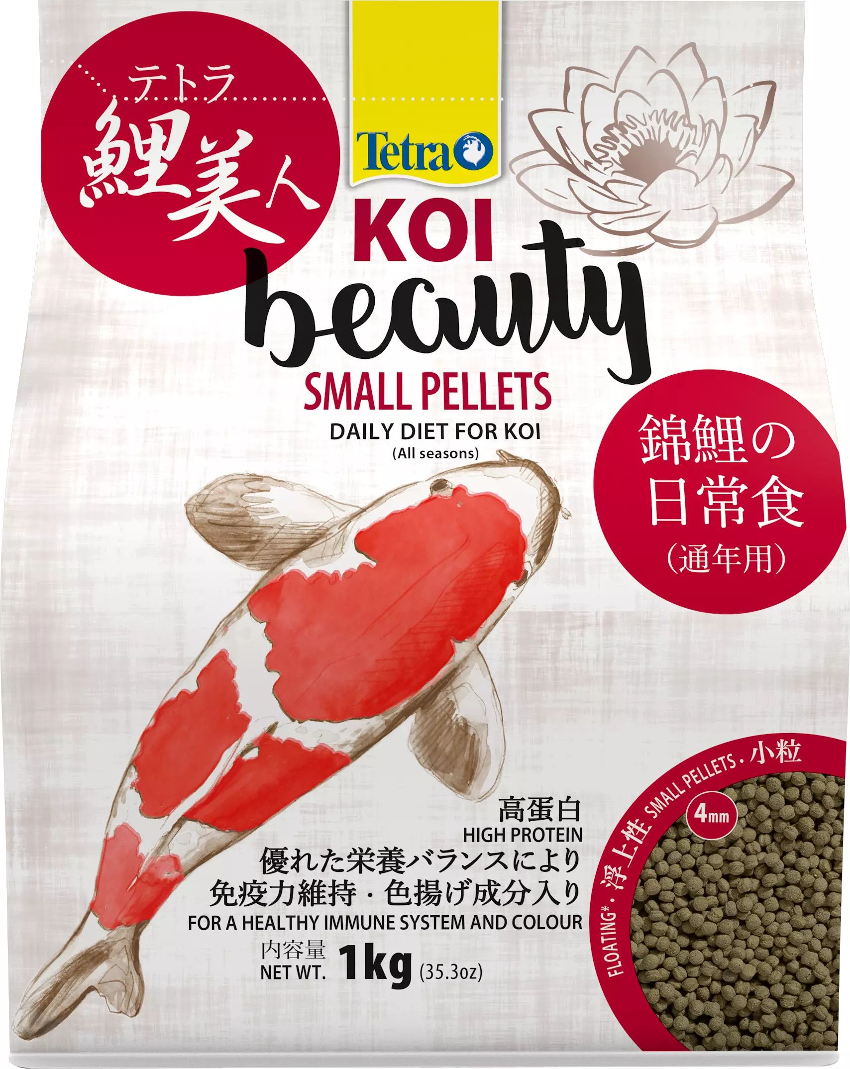 Tetra KOI Beauty Small 4 L