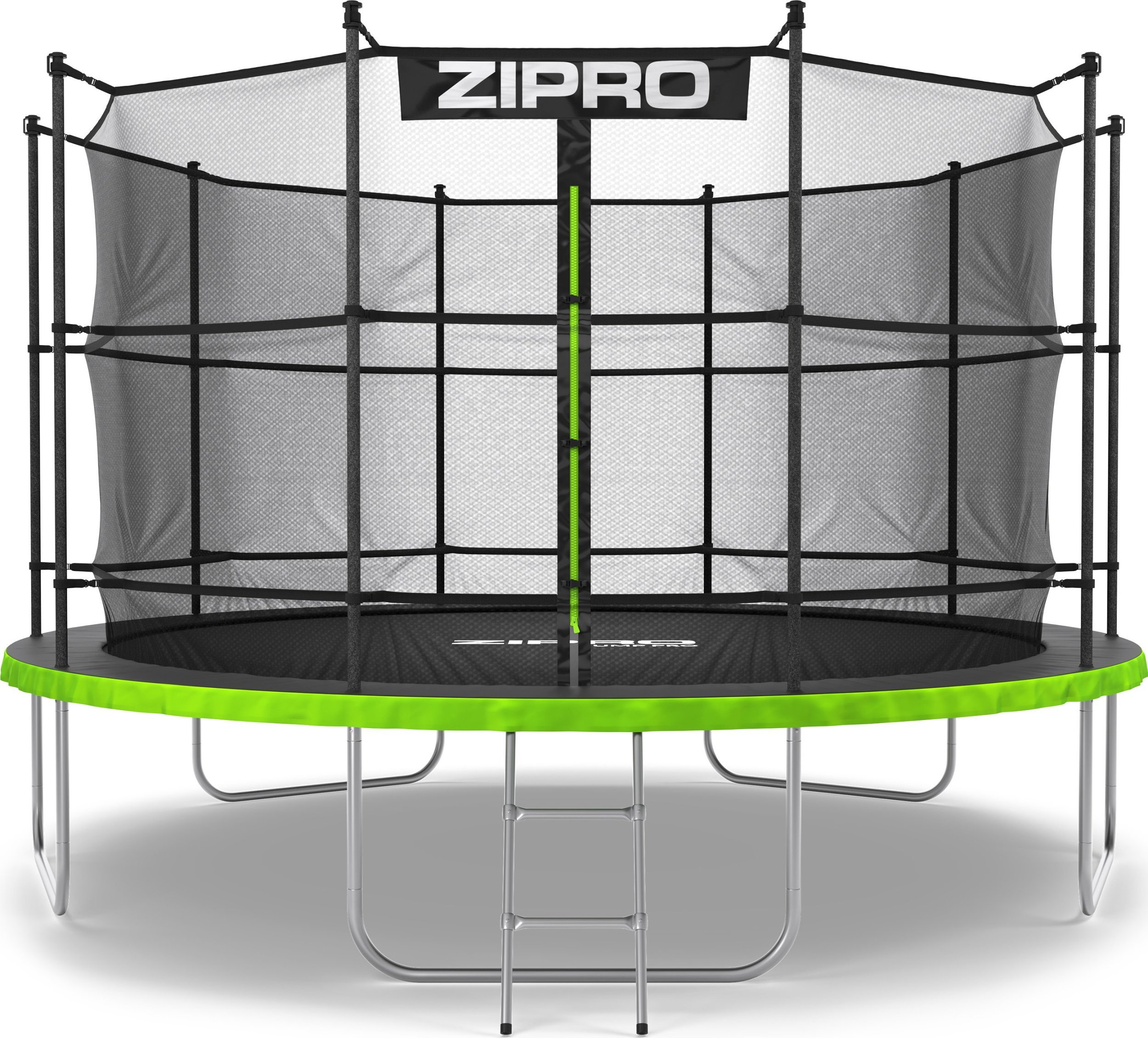 Trampolina ogrodowa Zipro Jump Pro z siatką wewnętrzną 12FT 374cm