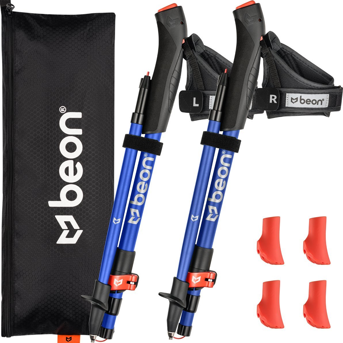 Kije nordic walking Beon FX2 Blue