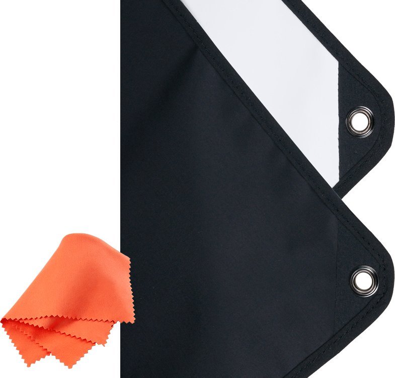 Aurora Płaszczyzna do paneli Aurora 2w1 100x220 czarno / biała