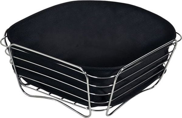 Kesper Koszyk na pieczywo czarny 26x26cm