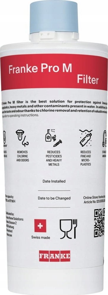 Franke Filter cartridge for mixer Franke Pro M 120.0305.558