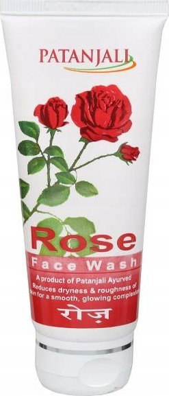 Patanjali Żel do mycia twarzy różany 100g