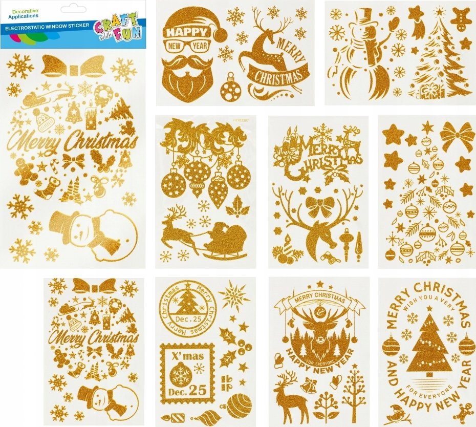 Craft with Fun OZDOBA BN FOLIA ELEKSTAT BROK 9ARK CF FOL 12/84