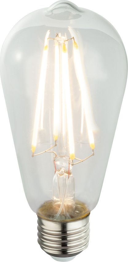 Globo Bursztynowa żarówka E27 6W ciepła Globo ledowa 11399