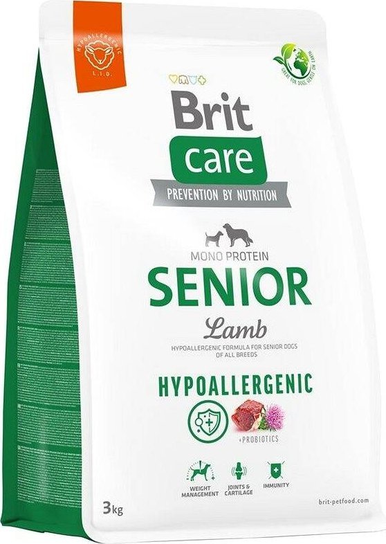Brit BRIT CARE Dog Senior Lamb&Rice 3kg