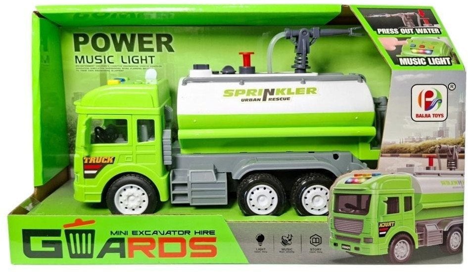 Pojazd ciężarówka św/dźw sikająca wodą G8485 10183