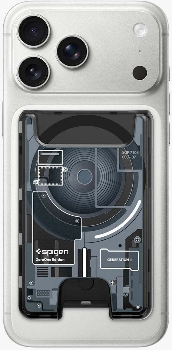 Spigen Ultra Hybrid Wallet MagSafe, zero one black