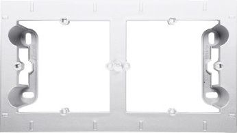 Kontakt-Simon Puszka natynkowa podwójna biały (DPN2/11)