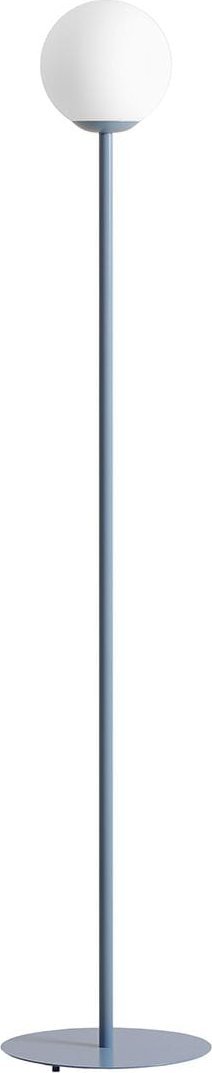Lampa podłogowa Aldex Lampa stojąca niebieska biała kula E27 Aldex PINNE 1080A16