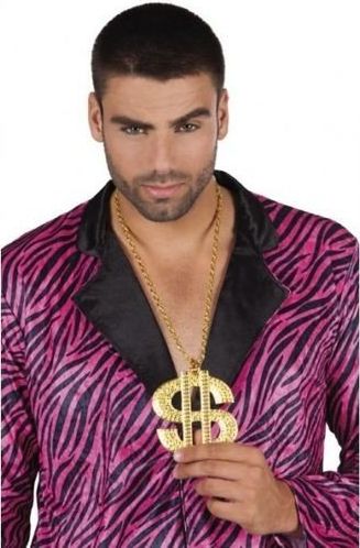 Aster Naszyjnik dolar XL uniw