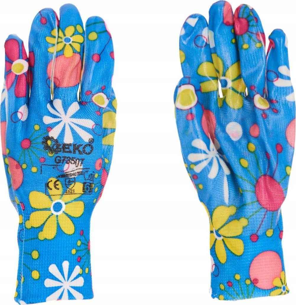Geko Rękawice robocze ogrodowe damskie r.6 (12/300)