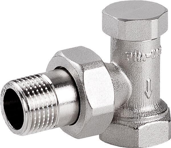 Perfexim Zawór grzejnikowy odcinający kątowy 1/2" PHA-033 G1/2 WZ PN10 DN15 (20-033-0101-000)