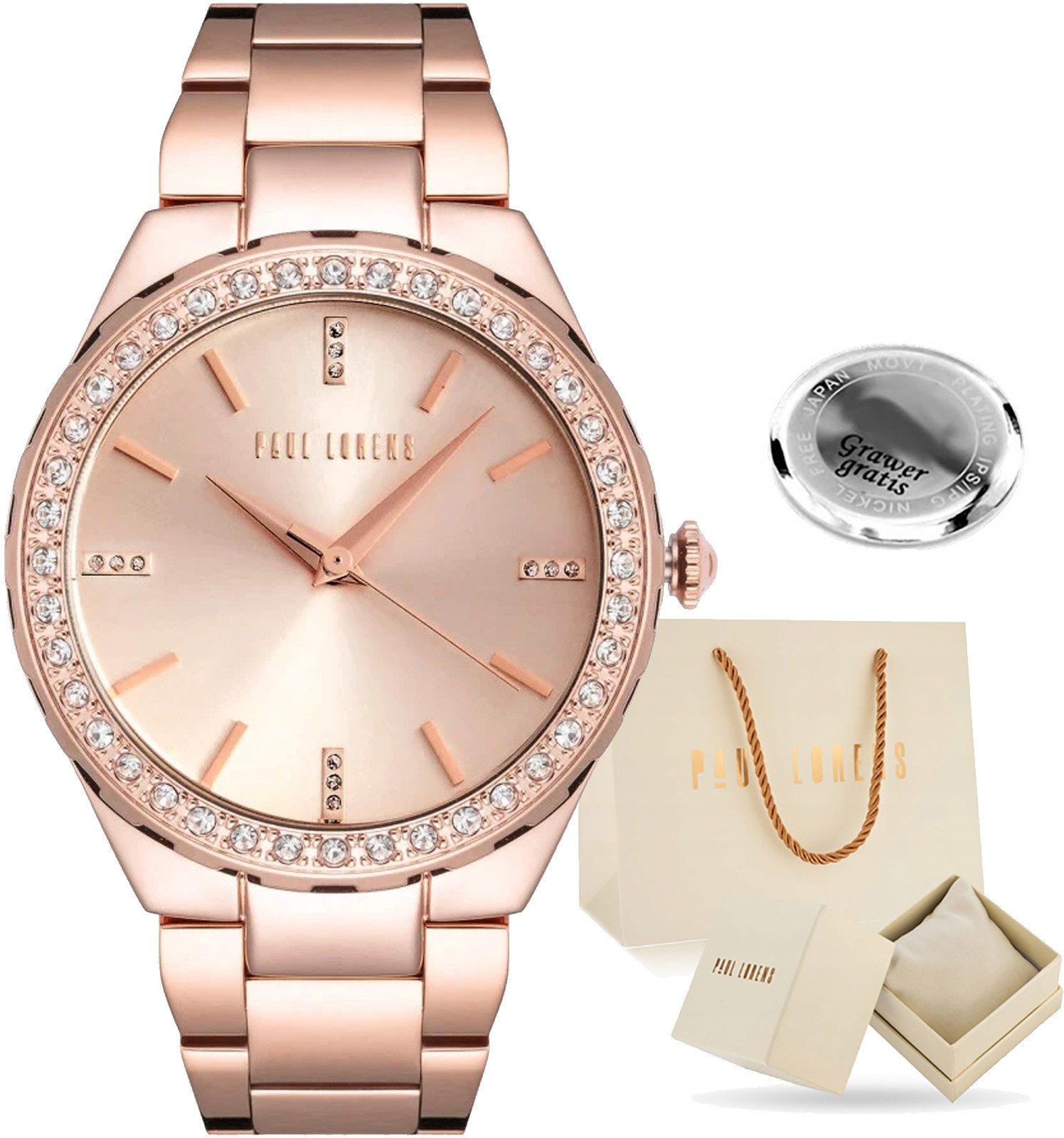 Zegarek Paul Lorens Zegarek damski CARMEN-4D2 Z GRAWEREM