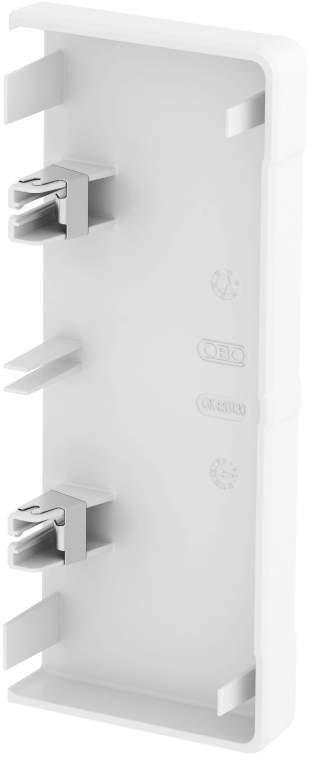 Bettermann Końcówka do kanału Rapid 45-2 136mm biała (6113280)