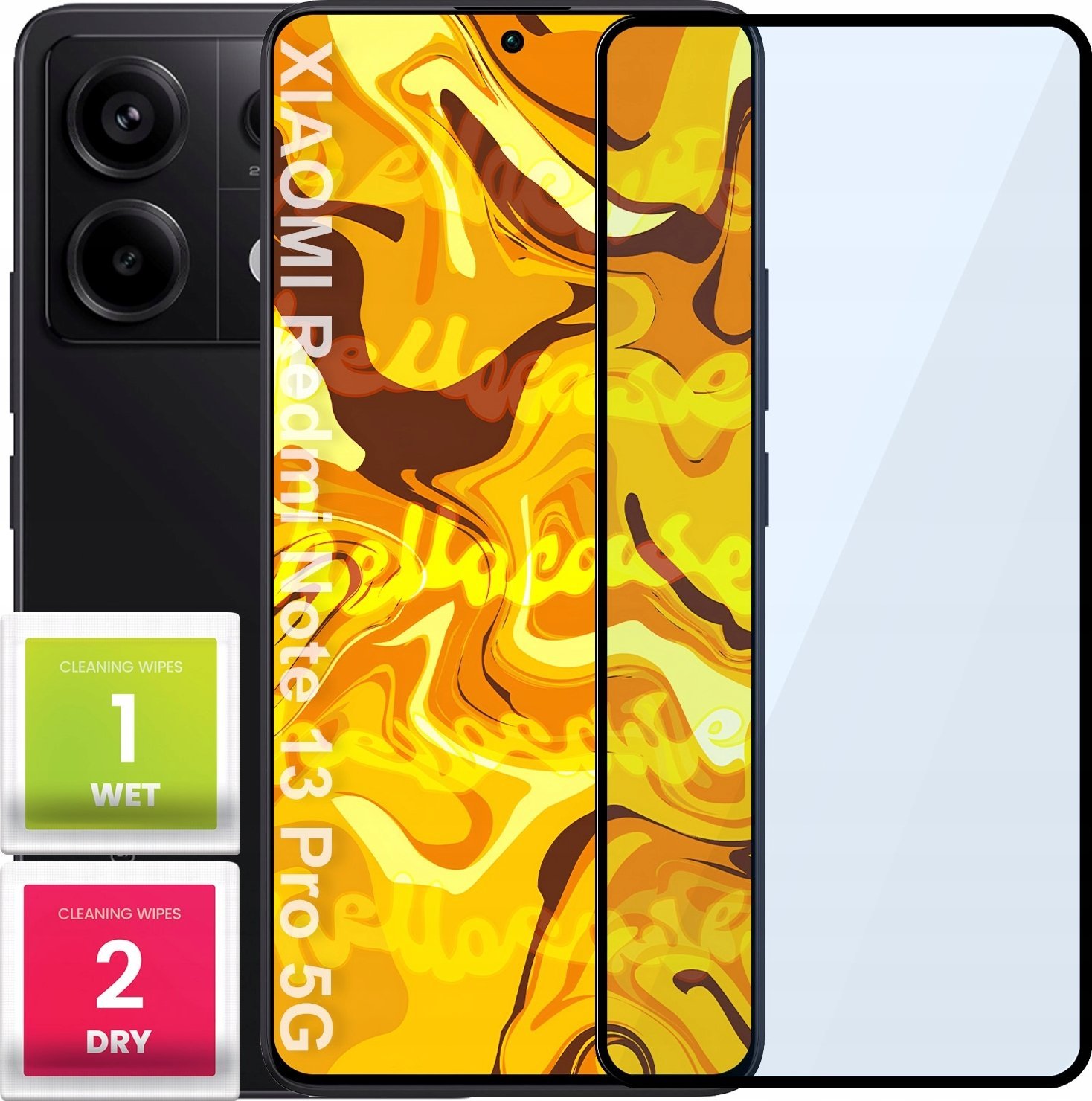 Hello Case SZKŁO HARTOWANE DO REDMI NOTE 13 PRO 5G PEŁNE NA CAŁY EKRAN SZKIEŁKO SZYBKA
