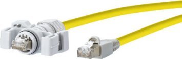 Triton METZ CONNECT E-DAT przemysłowy kabel krosowy V6, IP67 - RJ45, 15 m