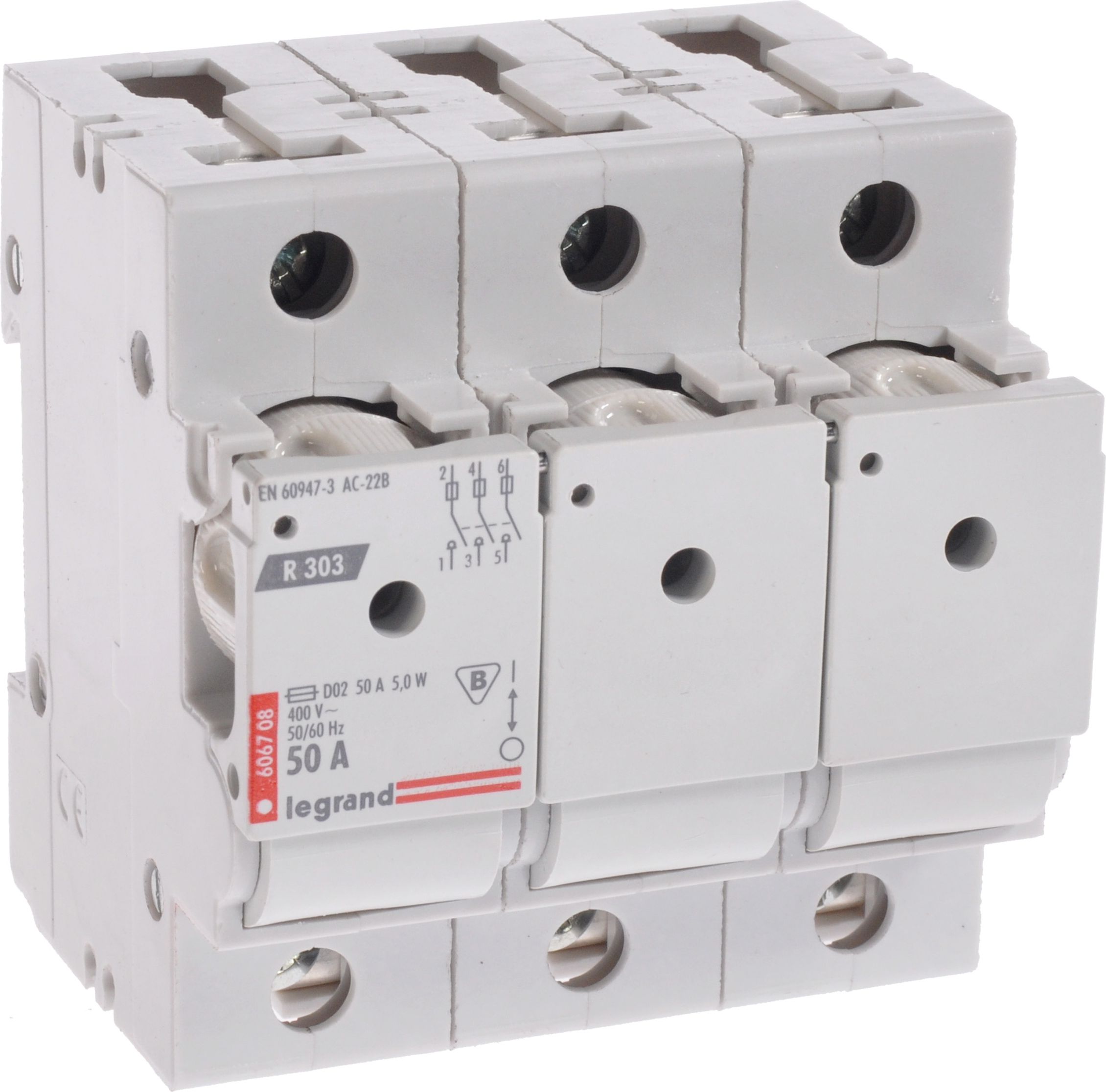 Legrand Rozłącznik bezpiecznikowy R 303 50A 3P - 606708