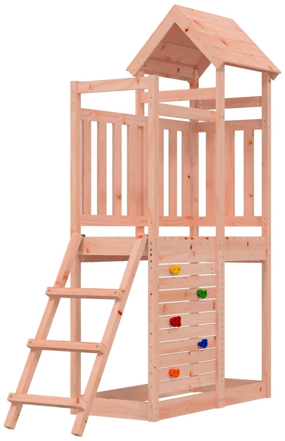 vidaXL Plac zabaw Brązowy 110,5 x 52,5 x 214 cm Drewno Douglas