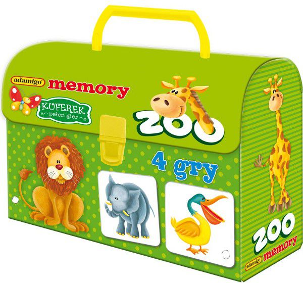 Adamigo Gra Kuferek Zoo Memory - 6441