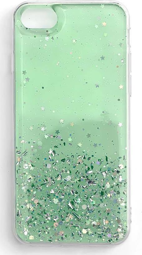 Wozinsky Wozinsky Star Glitter błyszczące etui pokrowiec z brokatem Samsung Galaxy M31s zielony