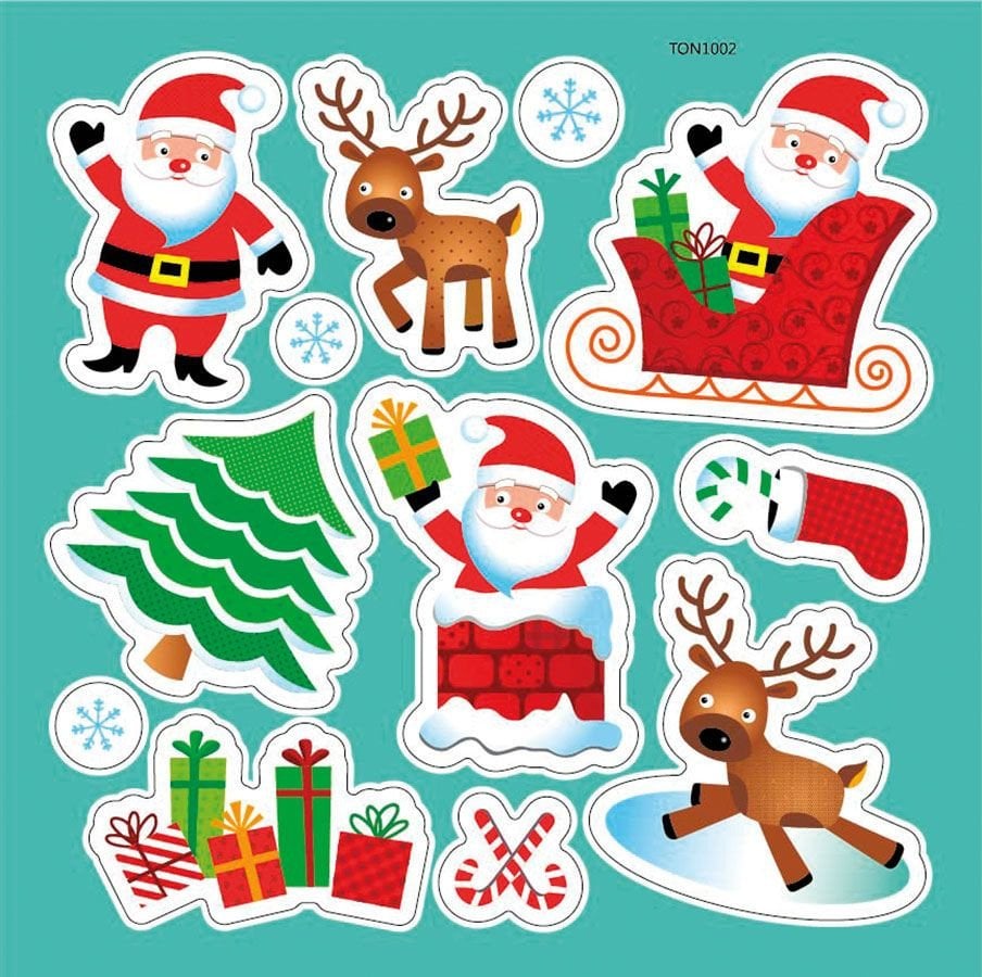 Naklejki wypukłe MIX 12szt