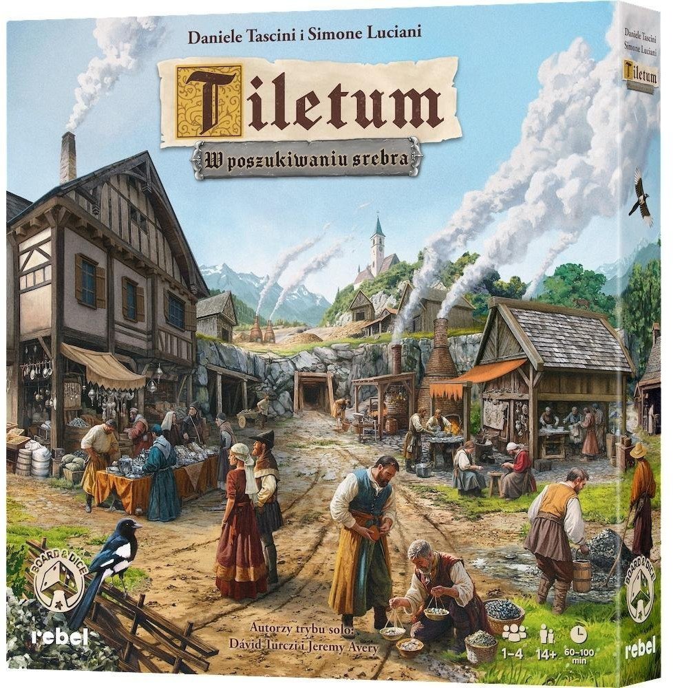 Rebel Dodatek do gry Tiletum: W poszukiwaniu srebra