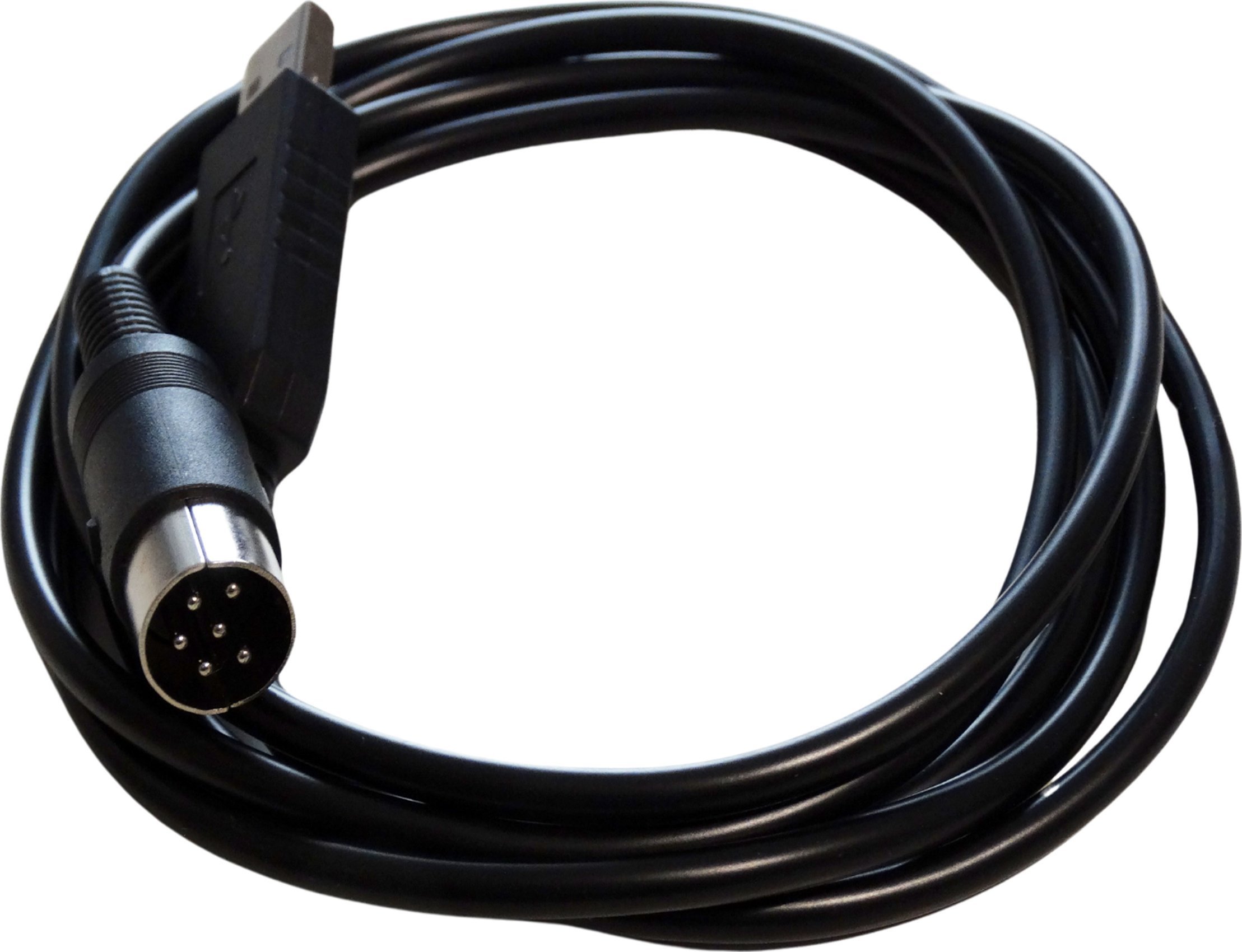 HamRadioShop Kabel CAT 6DIN FTDI do Kenwood TS-440, TS-450, TS-680, TS-690, TS-790, TS-850, TS-940, TS-950 1,8m