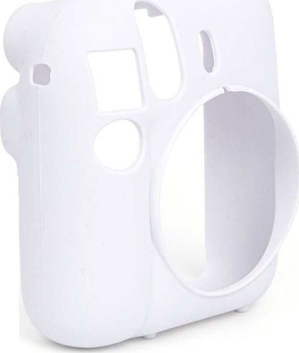 Pokrowiec LoveInstant Futerał Etui Pokrowiec Case Do Fujifilm Fuji Instax Mini 12 / Silikonowy / Biały