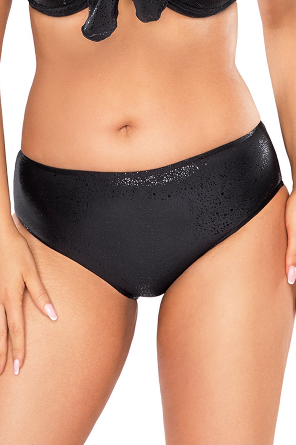 Vivisence Vivisence 3005 czarny połysk 38 Kostium kąpielowy figi