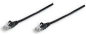 Intellinet Network Solutions PATCH CORD CAT5E UTP 1,0M CZARNY 100% MIEDŹ (320740)