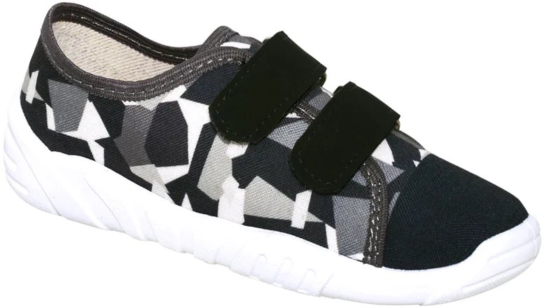 Tenisówki chłopięce Cezar moro czarnyrozm. 28