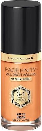 MAX FACTOR MAX FACTOR_Facefinity All Day Flawless 3in1 Foundation SPF20 podkład do twarzy 84 Soft Toffee 30ml
