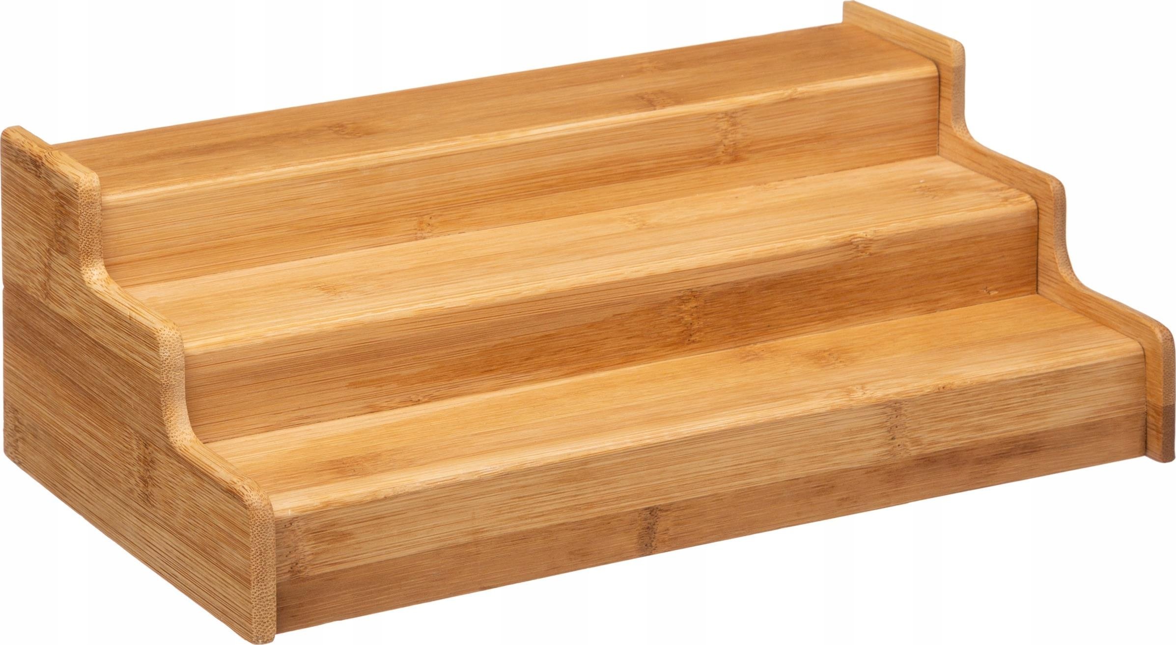 5five Organizer na przyprawy bambusowy, 3 poziomy