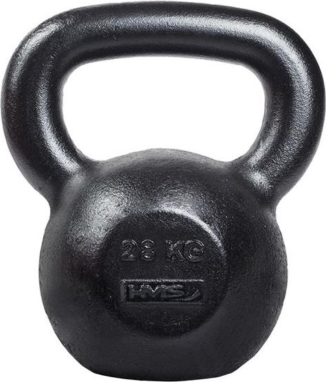 Kettlebell HMS KZG28 żeliwny 28 kg