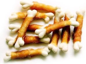 ALDA G173 Kość zawinięta mięsem z kurczaka 500g