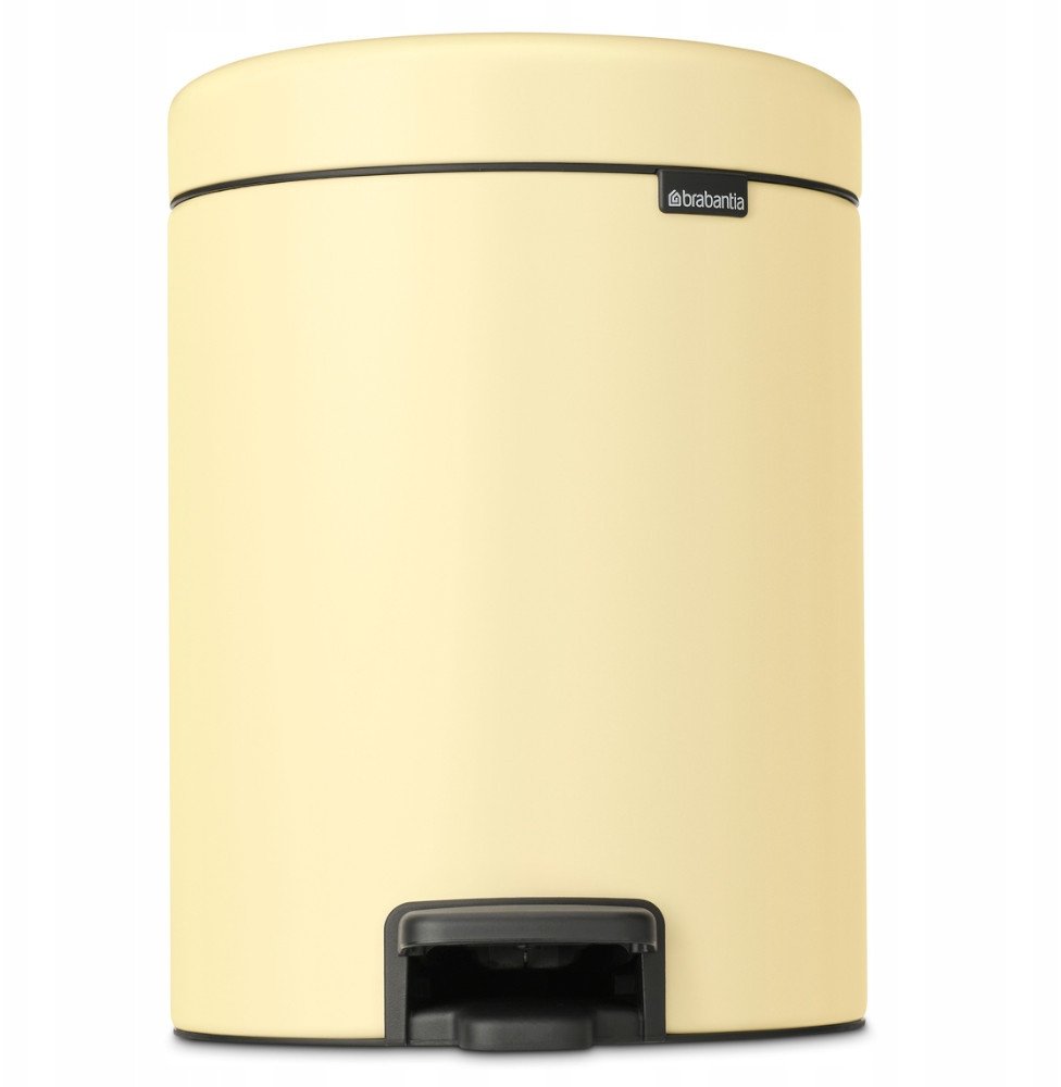 New! BRABANTIA pedal bin NewIcon 5L Mellow Jellow 233784