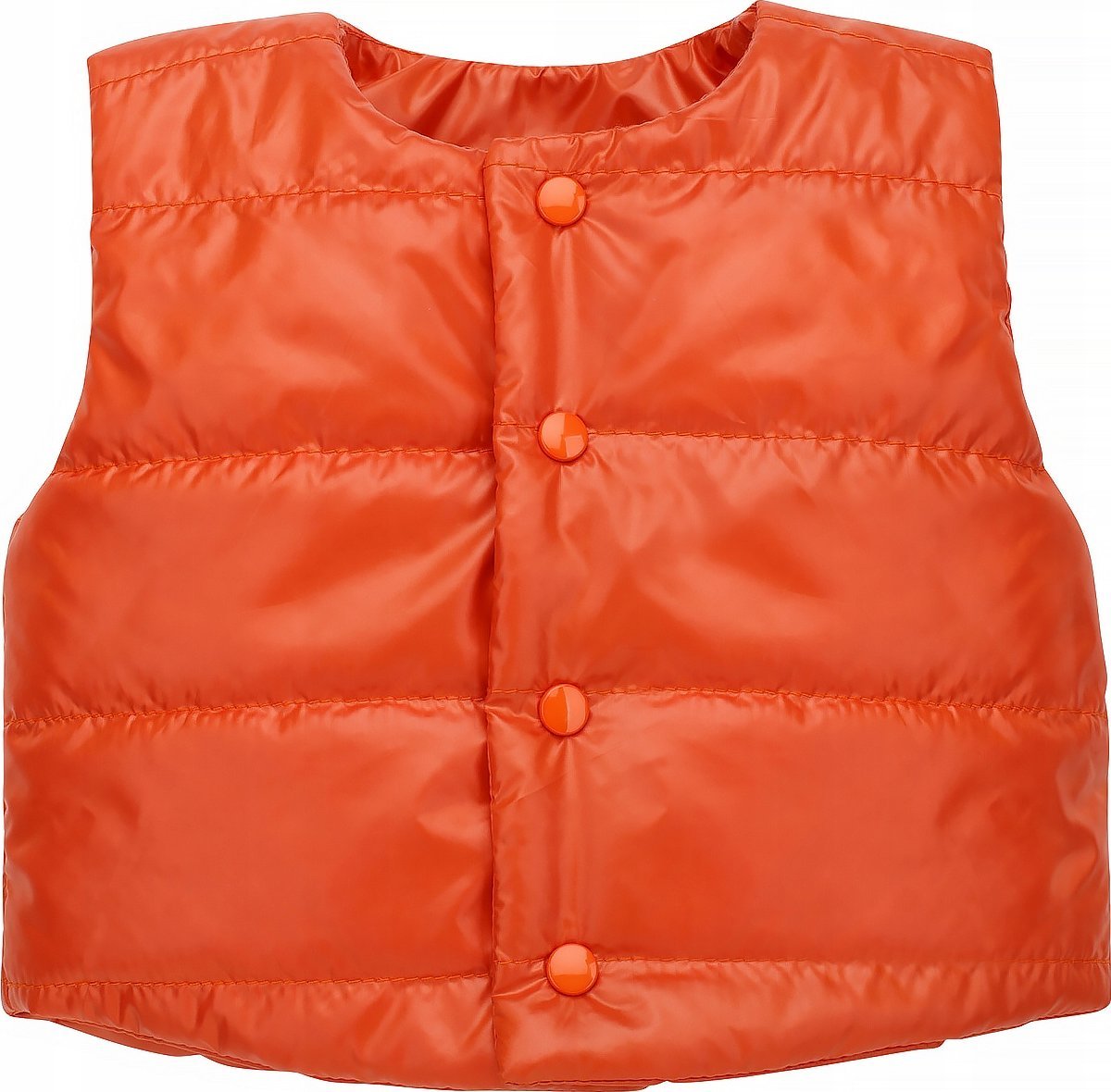 PINOKIO Kamizelka bezrękawnik niemowlęcy dla chłopca Orange Filip Pinokio 74