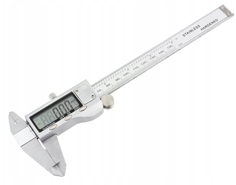 Logit Metalowy SUWMIARKA Cyfrowy 0-150mm LCD srebrny AG552A